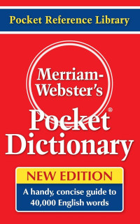 Merriam-Webster's Pocket Dictionary